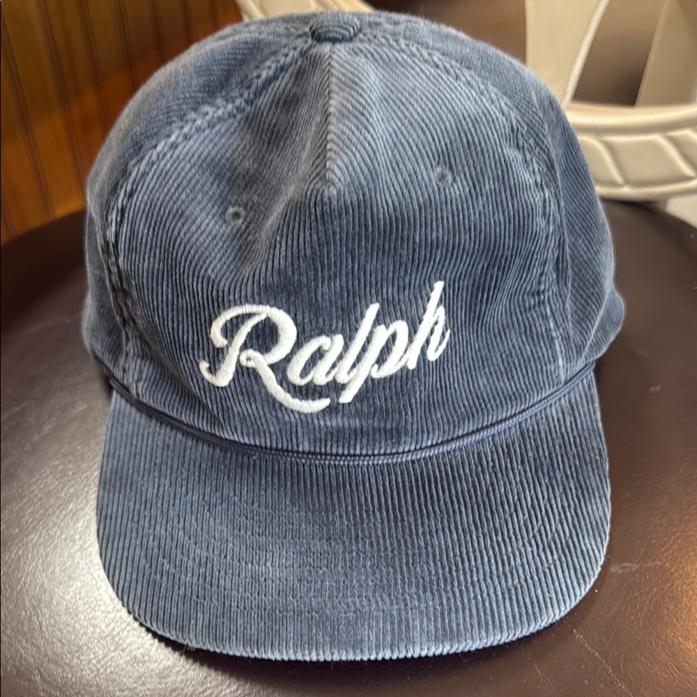 Polo by Ralph Lauren Navy Corduroy Cap